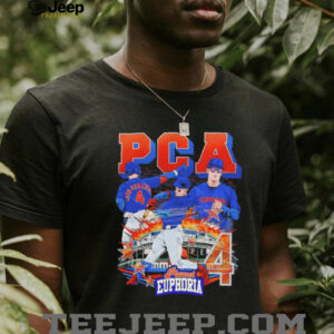 Pete Crow Armstrong #4 PCA Chicago Cubs 2025 midseason NL MVP shirt