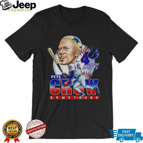 Pete Crow Armstrong Chicago Baseball cartoon big head MLB 2025 signature shirt
