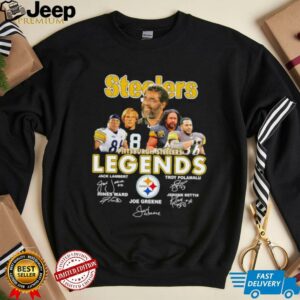 Pittsburgh Steelers Legends Jack Lambert Troy Polamalu Joe Greene signature shirt