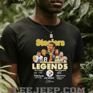 Pittsburgh Steelers Legends Jack Lambert Troy Polamalu Joe Greene signature shirt