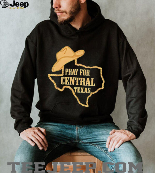 Pray for Central Texas cowboy hat shirt