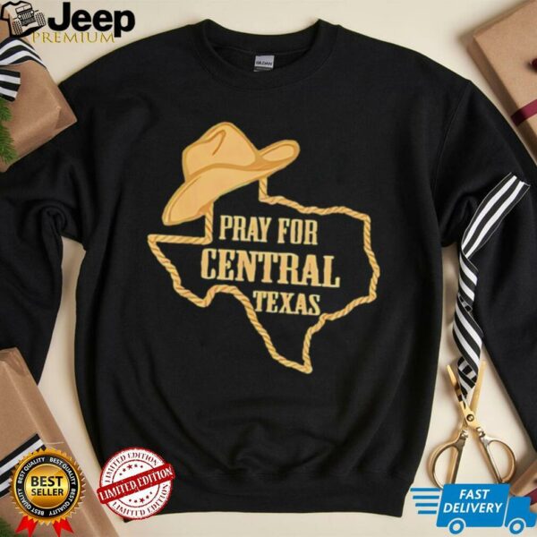 Pray for Central Texas cowboy hat shirt