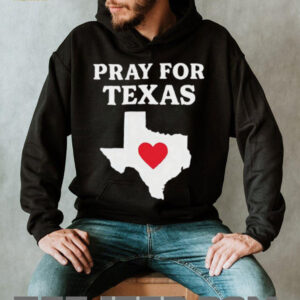 Pray for Texas State heart shirt