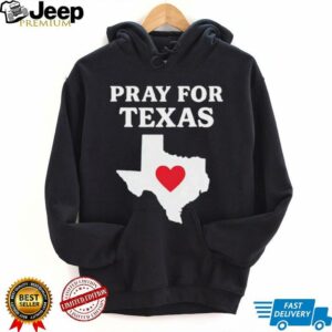 Pray for Texas State heart shirt