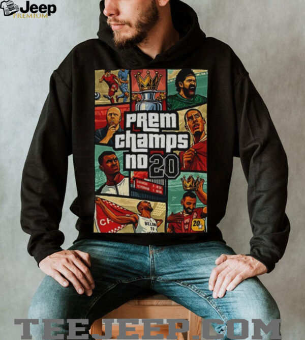 Prem Champs No 20 GTA style shirt