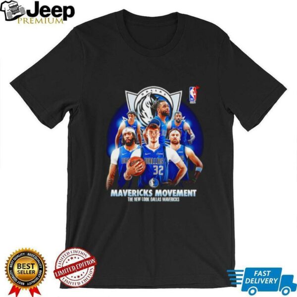 Mavericks movement the new look Dallas Mavericks shirt