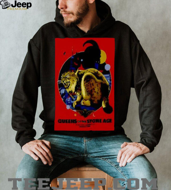 Queens of the stone age 2025 budapest shirt