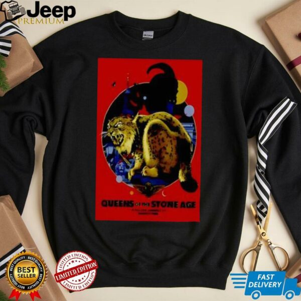 Queens of the stone age 2025 budapest shirt