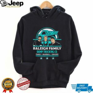 Raleigh Family Dump Trucking Co. family baseball dingers shirt