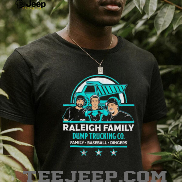 Raleigh Family Dump Trucking Co. family baseball dingers shirt