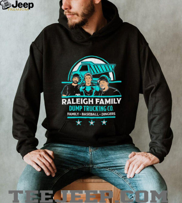 Raleigh Family Dump Trucking Co. family baseball dingers shirt