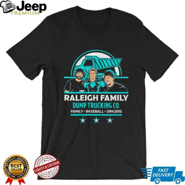 Raleigh Family Dump Trucking Co. family baseball dingers shirt