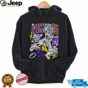Randy Moss Minnesota Vikings 1998 NFL offensive Rookie of the Year shirt