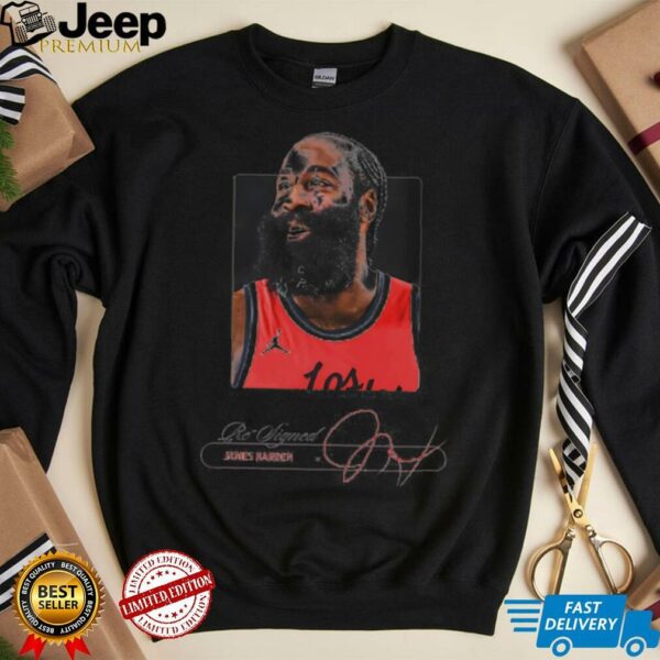 Re signed 11 time All Star James Harden signature shirt