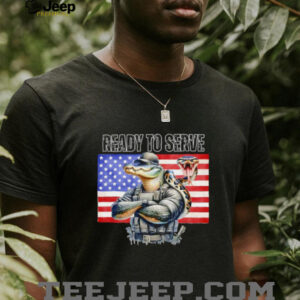 Ready to serve Alligator Alcatraz shirt