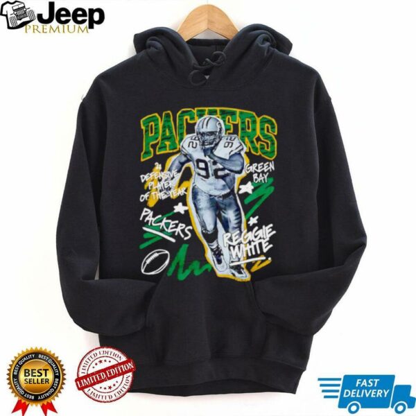 Reggie White Green Bay Packers 2X Defensive player of the Year shirt