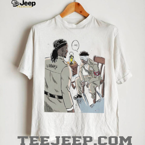 Reunion Poole and Looney Pelicans Attack On Titan anime shirt