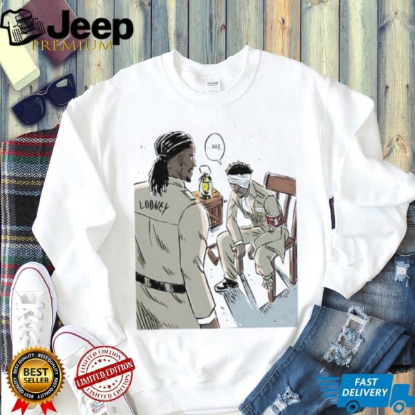 Reunion Poole and Looney Pelicans Attack On Titan anime shirt