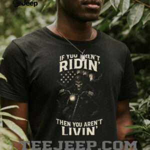 Ridin' Skull Motorcycle Adventure Vintage Shirt