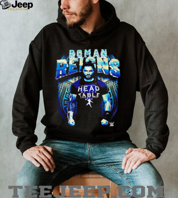 Roman Reigns WWE wearing head of the table shirt