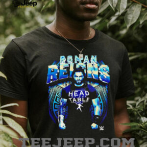 Roman Reigns WWE wearing head of the table shirt