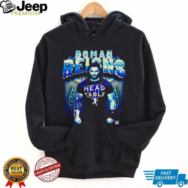 Roman Reigns WWE wearing head of the table shirt