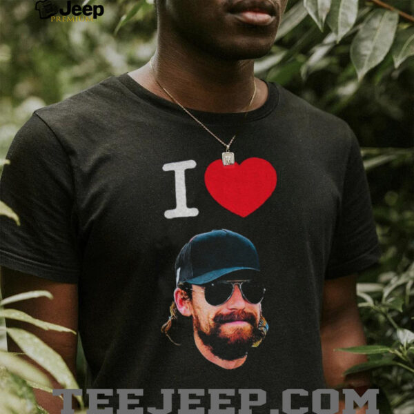 Ryan Blaney beard I love Blaney Canadians MLB shirt