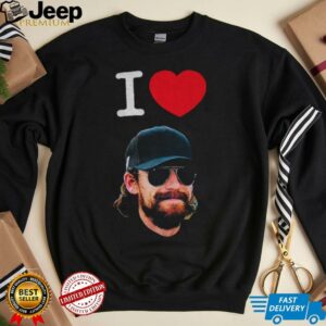 Ryan Blaney beard I love Blaney Canadians MLB shirt