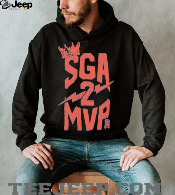 SGA 2 MVP Okc shirt