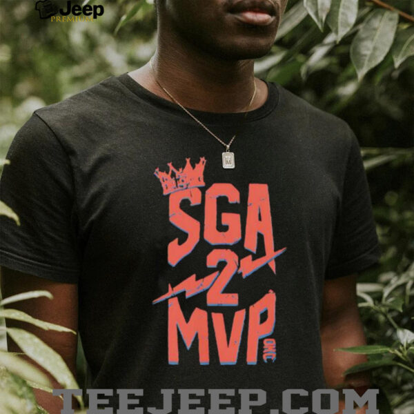 SGA 2 MVP Okc shirt