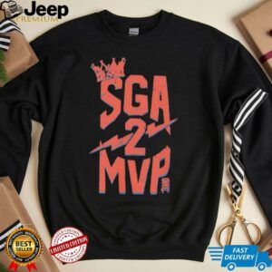 SGA 2 MVP Okc shirt