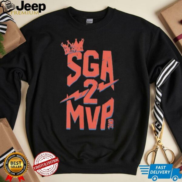 SGA 2 MVP Okc shirt
