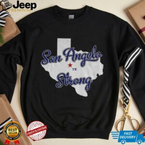 San Angelo Strong Texas Strong parody shirt