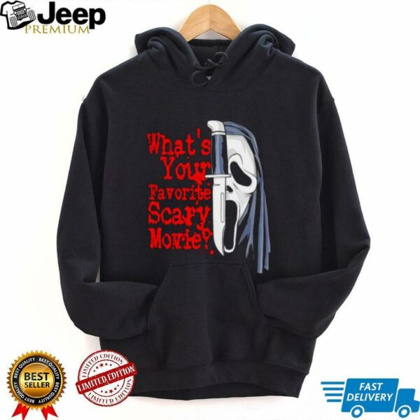 Scream Ghostface knife what’s your favorite scary movie shirt