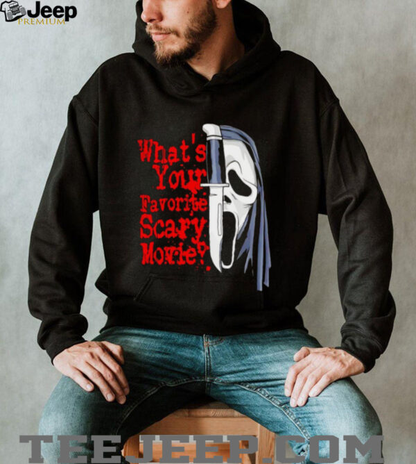 Scream Ghostface knife what’s your favorite scary movie shirt