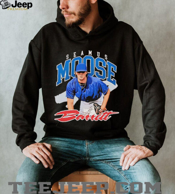 Seamus Barrett moose LA Dodgers shirt