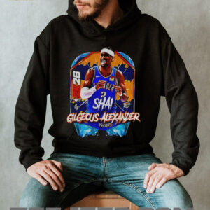 Shai Gilgeous Alexander OKC Thunder MVP Basketball NBA 2026 Basketball shirt