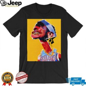 Shai Gilgeous Alexander grillz Oklahoma City Thunder Basketball art shirt