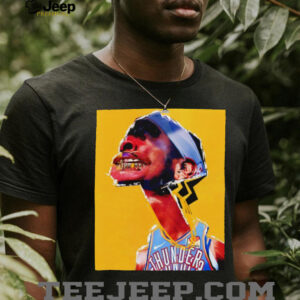Shai Gilgeous Alexander grillz Oklahoma City Thunder Basketball art shirt