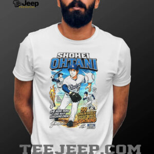 Shohei Ohtani Bootleg Anime Dodgers MVP shirt