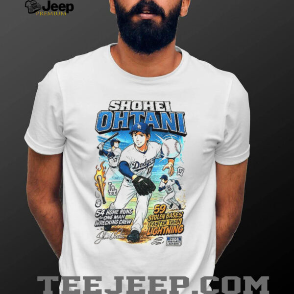 Shohei Ohtani Bootleg Anime Dodgers MVP shirt