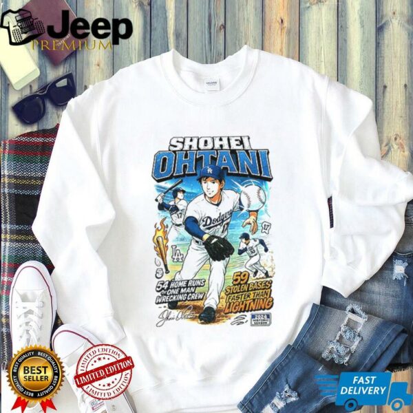 Shohei Ohtani Bootleg Anime Dodgers MVP shirt