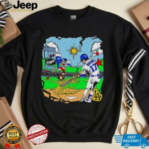 Shohei Ohtani x Monkey D. Luffy One Piece shirt