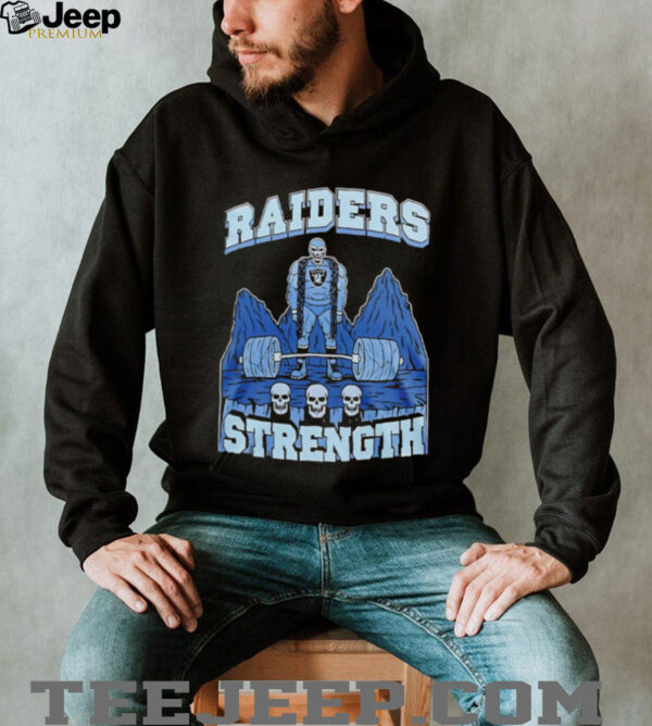 Skeleton Las Vegas Raiders Strength shirt