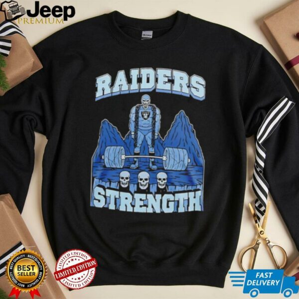 Skeleton Las Vegas Raiders Strength shirt