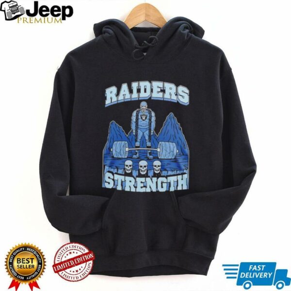 Skeleton Las Vegas Raiders Strength shirt