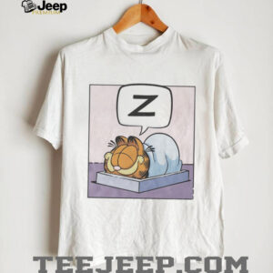 Sleeping orange cat shirt