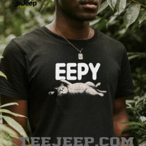Sleepy Cat EEPY Kitten Funny Animal Lover Shirt