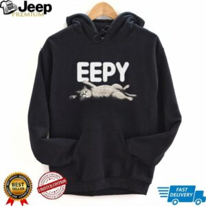 Sleepy Cat EEPY Kitten Funny Animal Lover Shirt
