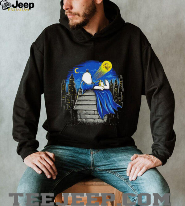 Snoopy Batman Batdog shirt